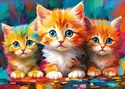 Puzzle Tre piccoli cuori 500 pezzi CHERRY PAZZI