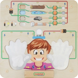 Masterkidz tavoletta per esperimenti sulla conduttività