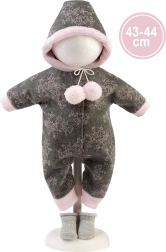 Abitino per bambola bebè Llorens 43–44 cm