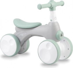 Bicicletta senza pedali per bambini MoMi TOBIS con bolle in colore grigio