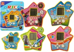 Videogioco tascabile Tetris a forma di stella – giallo