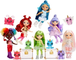 Rainbow High Littles fate magiche – bambola 13 cm con animaletto e ali intercambiabili