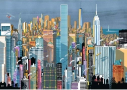 Puzzle Città di New York 1000 pezzi