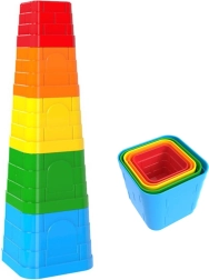 Kubus baby piramide impilabile quadrata 5 pezzi