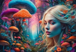 Puzzle Foresta Arcobaleno 1000 pezzi