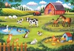 Puzzle CLEMENTONI fattoria degli animali 30 pezzi