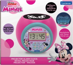 Sveglia Lexibook Minnie con proiettore da soffitto