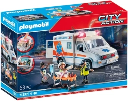 Playmobil City Action ambulanza 71232 – set di gioco con personaggi