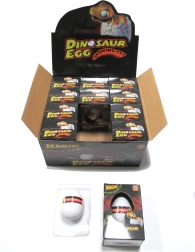 Uovo con dinosauro crescente 7 × 5 cm