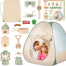 Woopie Tenda da Campeggio per Piccoli Esploratori XXL 15 pezzi
