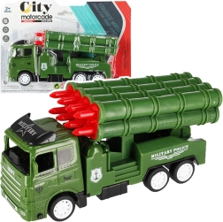 Auto militare con meccanismo pull-back