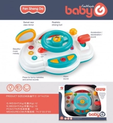 Simulatore di guida interattivo per bambini con luci e suoni