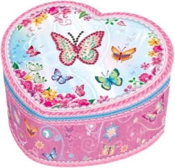 Carillon a cuore con farfalle