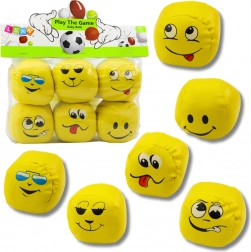 Set di Emoticon di Palline Sportive Morbide 6 pz 7 cm