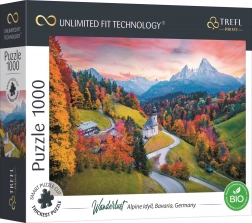 Puzzle TREFL UFT Wanderlust: Ai piedi delle Alpi, 1000 pezzi