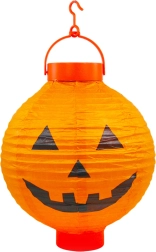 Lanterna di Halloween a forma di zucca a batterie