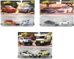 Hot Wheels Premium set di 2 macchinine in metallo