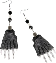 Orecchini mani da strega per Halloween