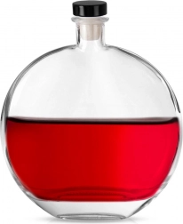 Bottiglia in vetro con tappo di sughero 520 ml