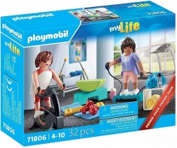 Playmobil My Life allenamento fitness – set di gioco con personaggi