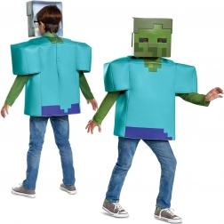 Costume da zombie di Minecraft per bambini 110–122 cm (4–6 anni) di Disguise
