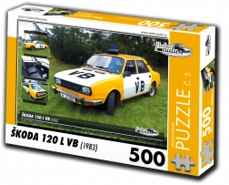 Puzzle RETRO-AUTO Škoda 120 L VB