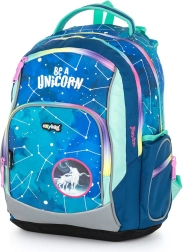Zaino scolastico OXY GO con unicorno
