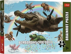 Puzzle Trefl BrainRots Bombardino Crocodilo 200 pezzi