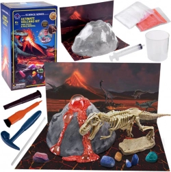 Set educazionale vulcano + dinosauri - scavi piccolo archeologo ZA4726