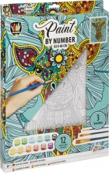 Dipingi con i numeri – giraffa su tela 30 × 40 cm