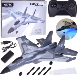 Sky Show aereo RC in schiuma leggero con luci LED e ricarica USB