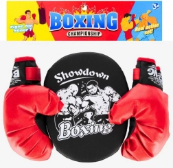 set di box per bambini con guantoni e sacco da boxe