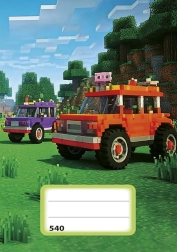 Quaderno A5 senza righe Motivo automobilistico