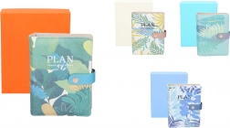 Agenda in confezione regalo, 19,5 x 14,5 cm, 116 pagine