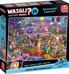 Puzzle Wasgij Mystery 25: Concorso Eurosound 1000 pezzi
