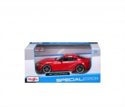 Modello in metallo Toyota GR Supra 1:24 rosso