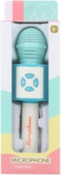 Microfono blu di plastica per bambini