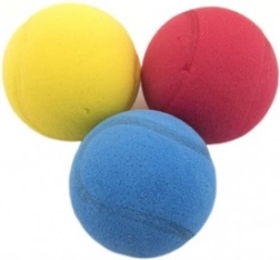 Pallina in spugna per soft tennis 7 cm