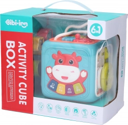 Cubo interattivo 13x12,5x15,5 cm