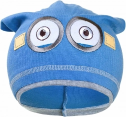 berrettino autunnale per bambini New Baby Minion azzurro chiaro