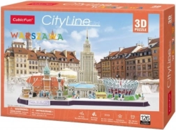 Puzzle 3D CityLine panorama Varsavia 159 pezzi