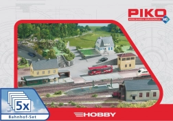 Piko Hobby set costruzione stazione Neustadt, 5 pezzi