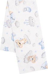 Pannolino di flanella con stampa New Baby koala blu