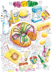 Puzzle Magnolia torta reale 1000 pezzi