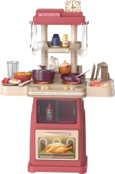 Cucinina per bambini con vapore ed effetti luminosi 44 × 21 × 66 cm