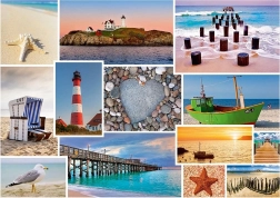 Puzzle Al mare 1000 pezzi SCHMIDT