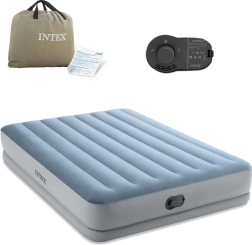 Letto matrimoniale gonfiabile INTEX 203 × 152 × 36 cm con pompa elettrica integrata