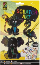 Set creativo di animaletti da grattare