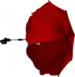 Ombrello parasole per passeggino rosso