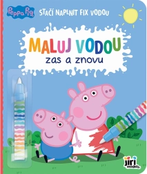 Album da colorare con acqua riutilizzabile Peppa Pig